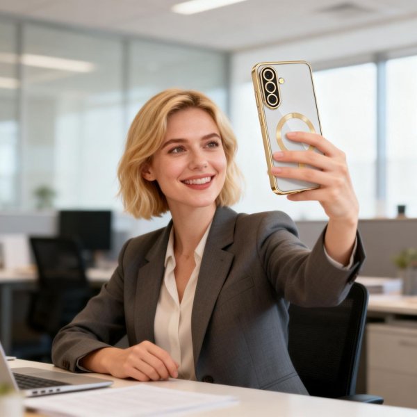 Tech-Protect Samsung Galaxy A37 Skal MagFlex MagSafe Guld