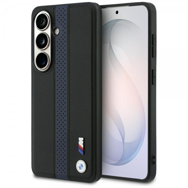 BMW Samsung Galaxy S26 Skal Perforated Stripe MagSafe Svart Blå