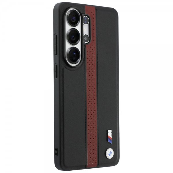BMW Samsung Galaxy S26 Ultra Skal Perforated Stripe MagSafe Svart Röd