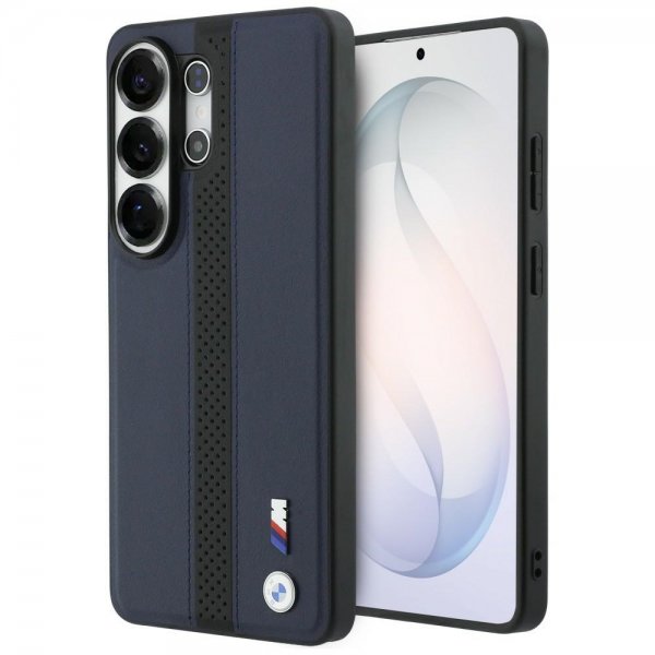 BMW Samsung Galaxy S26 Ultra Skal Perforated Stripe MagSafe Blå Svart