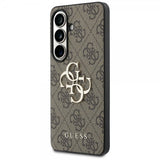 Guess Samsung Galaxy S26 Plus Skal 4G Metal Logo Brun