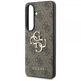 Guess Samsung Galaxy S26 Plus Skal 4G Metal Logo Brun