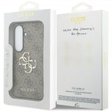 Guess Samsung Galaxy S26 Plus Skal 4G Metal Logo Brun