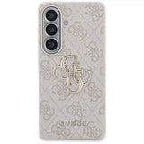 Guess Samsung Galaxy S26 Skal 4G Metal Logo Rosa