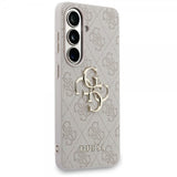 Guess Samsung Galaxy S26 Skal 4G Metal Logo Rosa