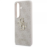 Guess Samsung Galaxy S26 Skal 4G Metal Logo Rosa