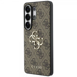 Guess Samsung Galaxy S26 Ultra Skal 4G Metal Logo Brun