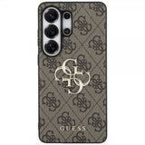 Guess Samsung Galaxy S26 Ultra Skal 4G Metal Logo Brun