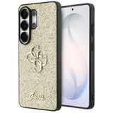 Guess Samsung Galaxy S26 Ultra Skal Fixed Glitter Guld