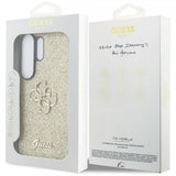Guess Samsung Galaxy S26 Ultra Skal Fixed Glitter Guld