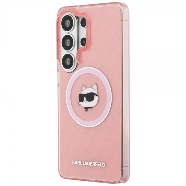 Karl Lagerfeld Samsung Galaxy S26 Ultra Skal Choupette MagSafe Rosa