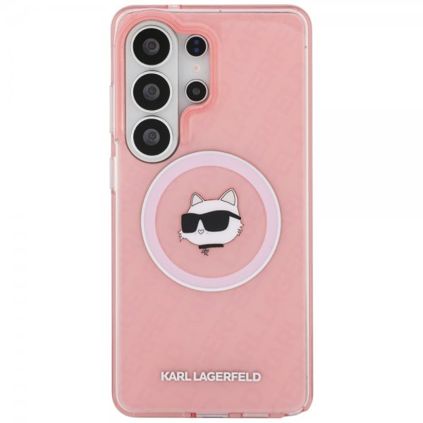 Karl Lagerfeld Samsung Galaxy S26 Ultra Skal Choupette MagSafe Rosa