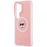 Karl Lagerfeld Samsung Galaxy S26 Ultra Skal Choupette MagSafe Rosa