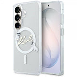Karl Lagerfeld Samsung Galaxy S26 Skal Script MagSafe Transparent