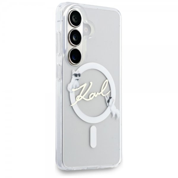 Karl Lagerfeld Samsung Galaxy S26 Skal Script MagSafe Transparent