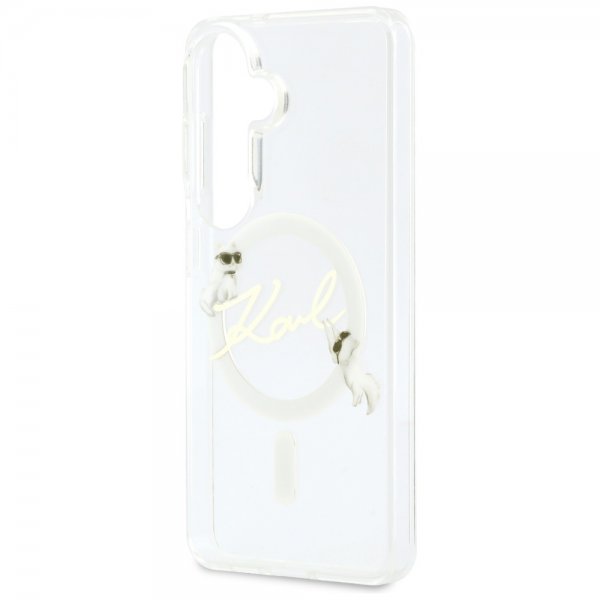 Karl Lagerfeld Samsung Galaxy S26 Skal Script MagSafe Transparent