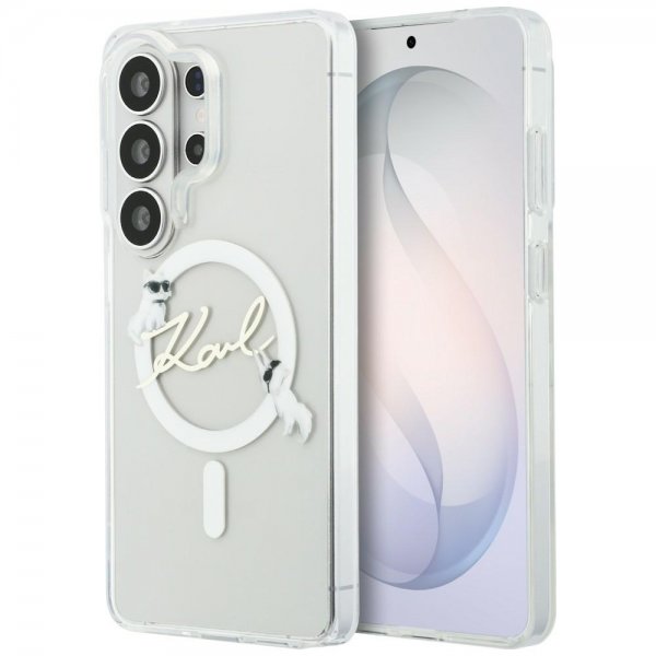 Karl Lagerfeld Samsung Galaxy S26 Ultra Skal Script MagSafe Transparent