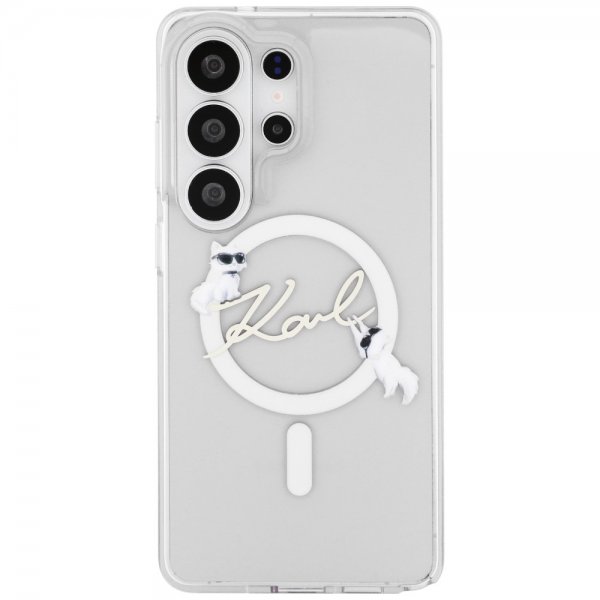 Karl Lagerfeld Samsung Galaxy S26 Ultra Skal Script MagSafe Transparent