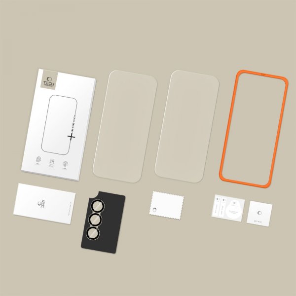 Tech-Protect Samsung Galaxy A37 Skärmskydd & Kameraskydd Easy Set+ 3-pack