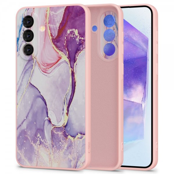 Tech-Protect Samsung Galaxy A57 Skal Icon Pink Marble