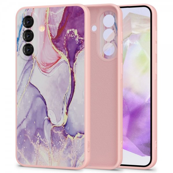 Tech-Protect Samsung Galaxy A37 Skal Icon Pink Marble