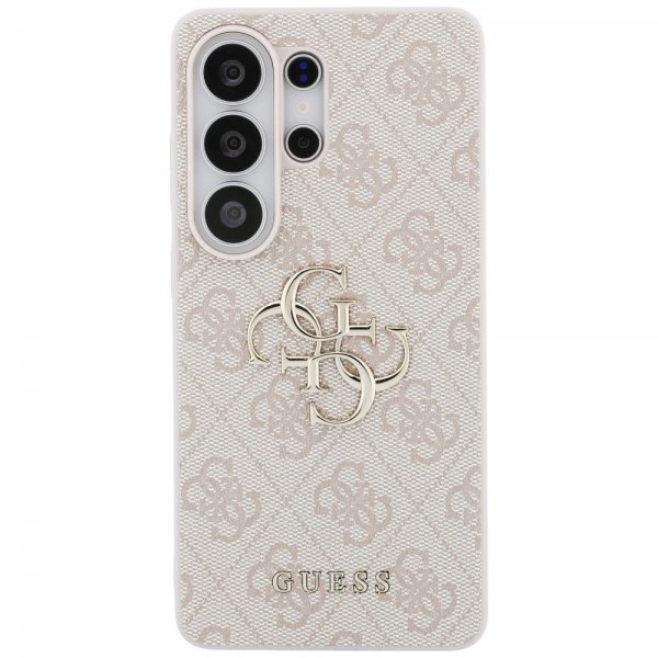 Guess Samsung Galaxy S26 Ultra Skal 4G Metal Logo Rosa