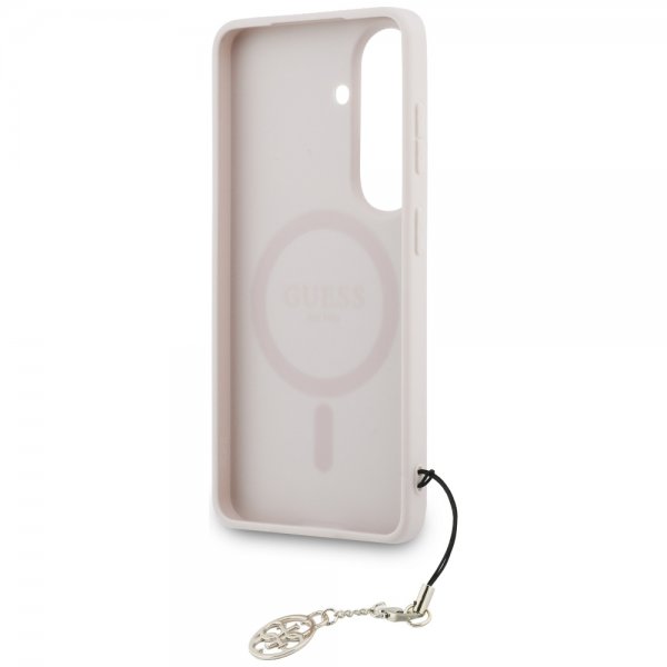 Guess Samsung Galaxy S26 Skal 4G Charm MagSafe Rosa