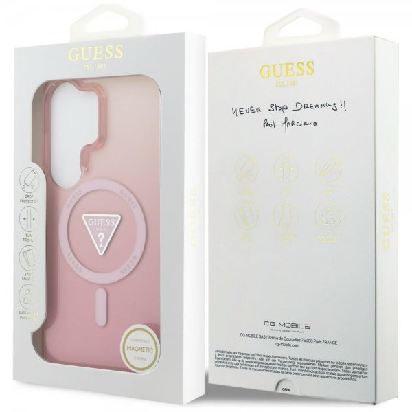 Guess Samsung Galaxy S26 Ultra Skal Gradient MagSafe Rosa