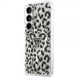 Guess Samsung Galaxy S26 Skal Leopard Print MagSafe Svart Vit