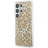 Guess Samsung Galaxy S26 Ultra Skal Leopard Print MagSafe Brun