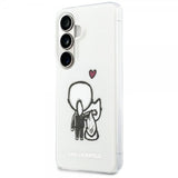 Karl Lagerfeld Samsung Galaxy S26 Skal Karl & Choupette MagSafe Vit