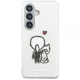 Karl Lagerfeld Samsung Galaxy S26 Skal Karl & Choupette MagSafe Vit