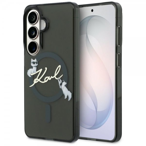 Karl Lagerfeld Samsung Galaxy S26 Skal Script MagSafe Svart