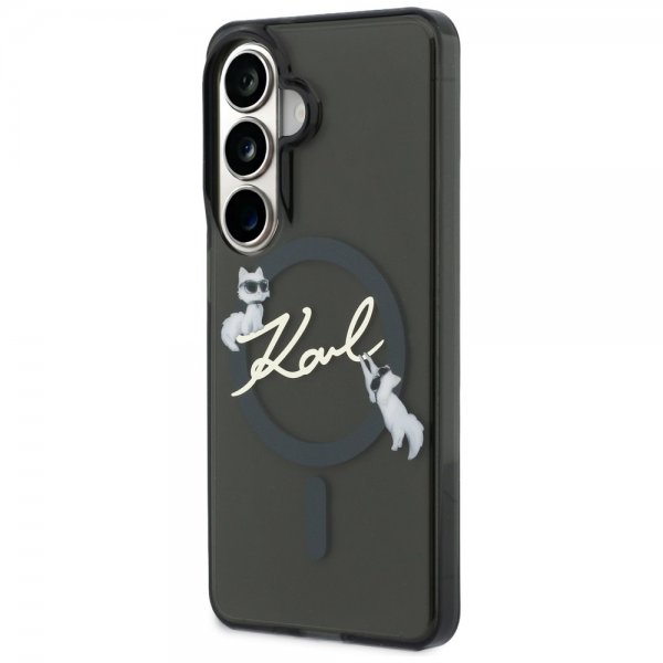Karl Lagerfeld Samsung Galaxy S26 Skal Script MagSafe Svart