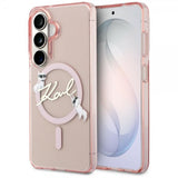 Karl Lagerfeld Samsung Galaxy S26 Skal Script MagSafe Rosa