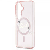 Karl Lagerfeld Samsung Galaxy S26 Skal Script MagSafe Rosa