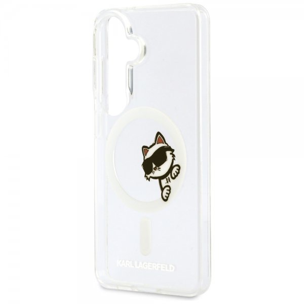 Karl Lagerfeld Samsung Galaxy S26 Plus Skal Choupette Peekaboo MagSafe Transparent