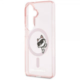 Karl Lagerfeld Samsung Galaxy S26 Skal Choupette Peekaboo MagSafe Rosa