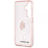 Karl Lagerfeld Samsung Galaxy S26 Skal Choupette Peekaboo MagSafe Rosa