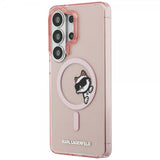 Karl Lagerfeld Samsung Galaxy S26 Ultra Skal Choupette Peekaboo MagSafe Rosa