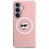 Karl Lagerfeld Samsung Galaxy S26 Plus Skal Choupette MagSafe Rosa