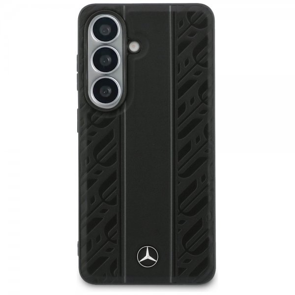 Mercedes Benz Samsung Galaxy S26 Skal Laurel Leaves Stripes MagSafe Svart