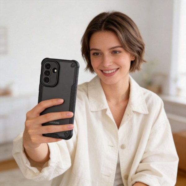 Tech-Protect Samsung Galaxy A37 Skal Rugged Shield Svart