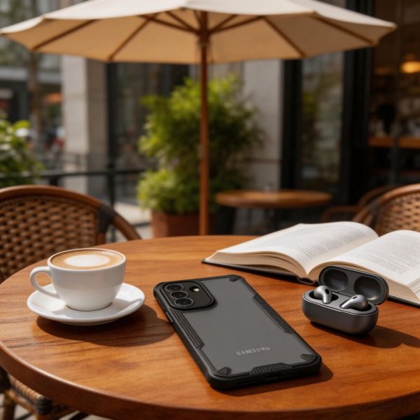 Tech-Protect Samsung Galaxy A57 Skal Rugged Shield Svart