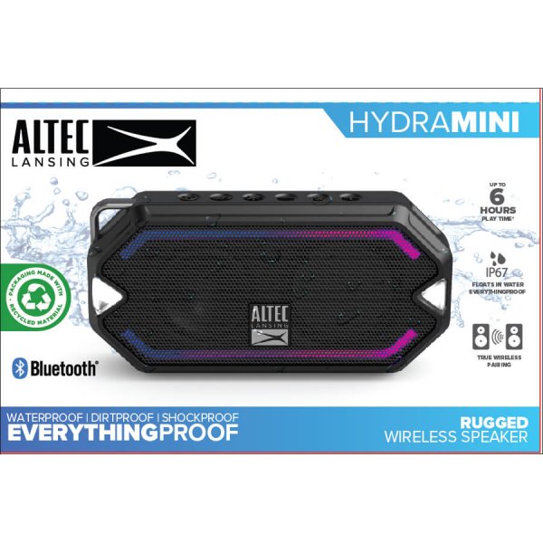 Altec Lansing Högtalare HydraMini RGB IP67