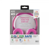 Altec Lansing Hörlurar Barn Trådlös 2in1 On-Ear Rosa