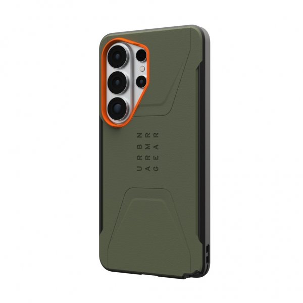 Urban Armor Gear (UAG) Samsung Galaxy S26 Ultra Skal Civilian MagSafe Olive/Orange