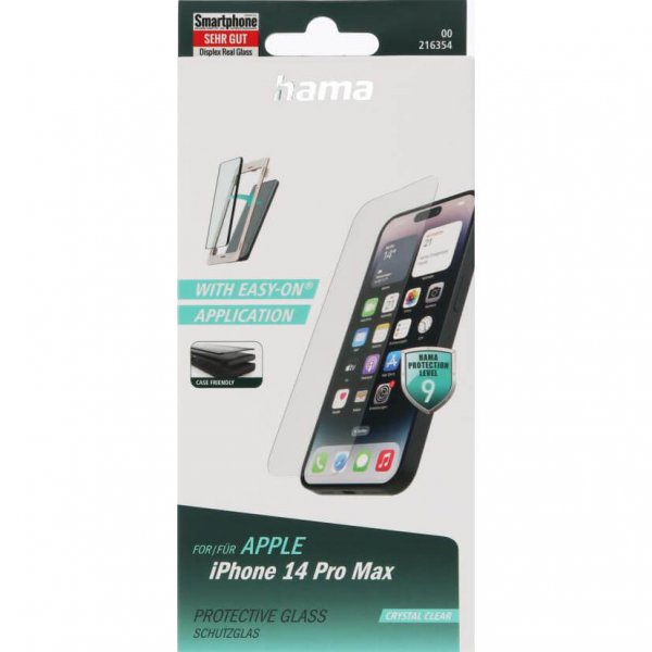Hama iPhone 14 Pro Max Skärmskydd Protective Glass