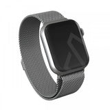 Burga Apple Watch 44/45/46mm/Ultra 49mm Armband Metal Mesh Silver