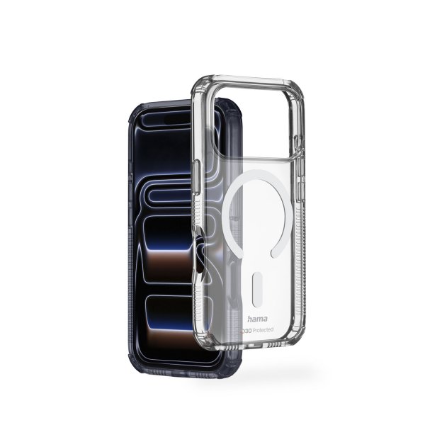 Hama iPhone 17 Pro Max Skal Extreme Protect MagSafe Transparent